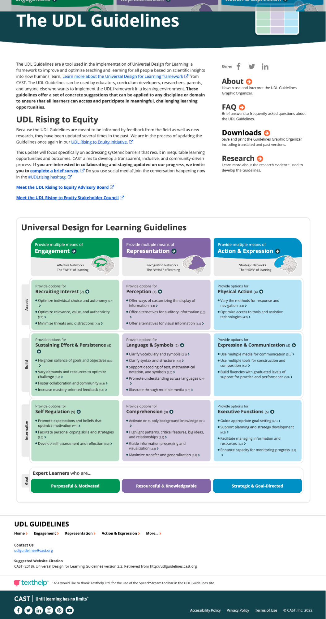 UDL Guidelines